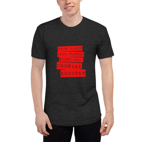 CE QUOTE Unisex Tri-Blend Track Shirt